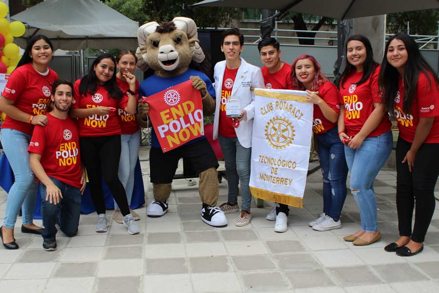 Karla además fungió como presidenta del Club Rotaract del campus Monterrey.