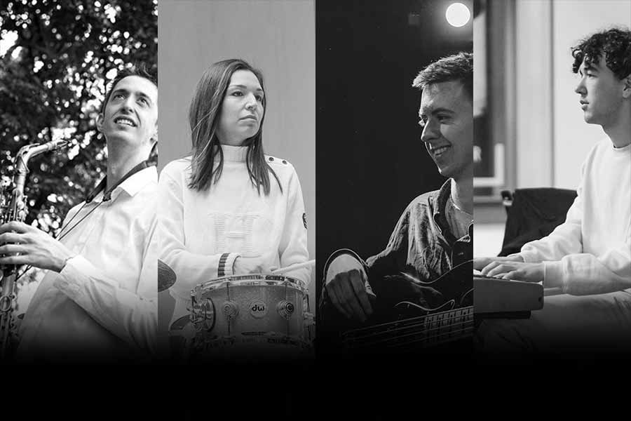 The Migdalia van der Hoven Quartet está conformado por Wikus van der Hoven, Migdalia van der Hoven, Johnny Mayers y Josh Stidwill .