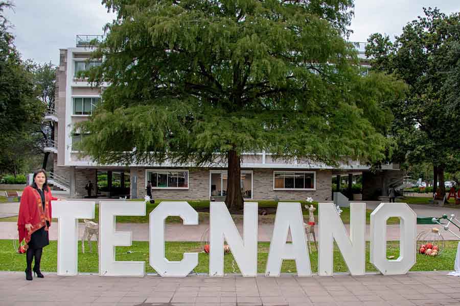 The teacher teaches classes in the College of Engineering and Science on the Monterey campus.