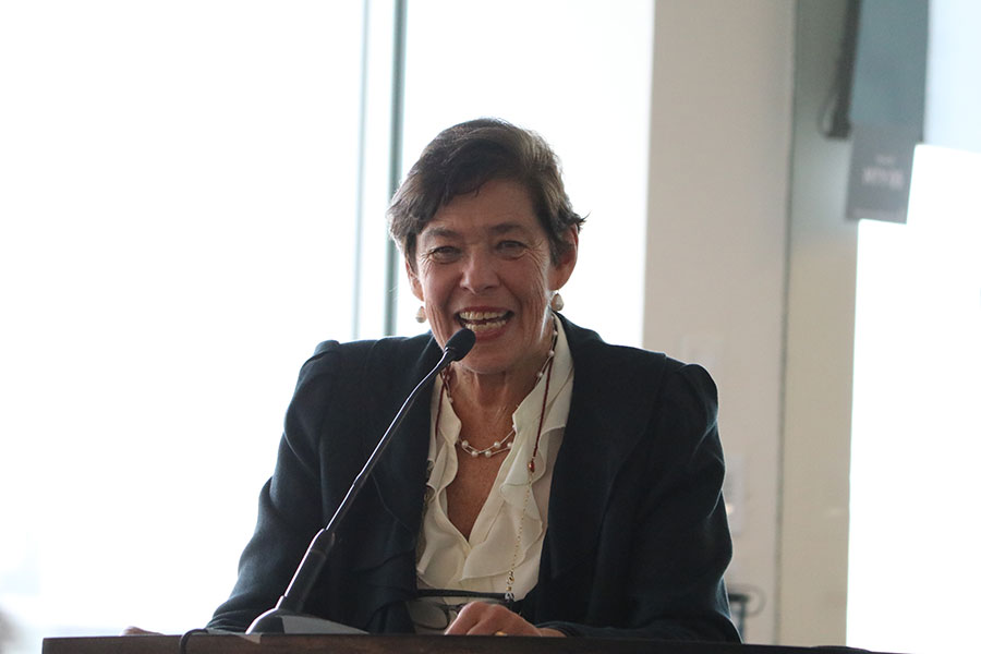 Lorena San Román, promotora costarricense del desarrollo sostenible.