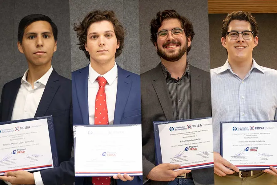Los ganadores del Premio Frisa.