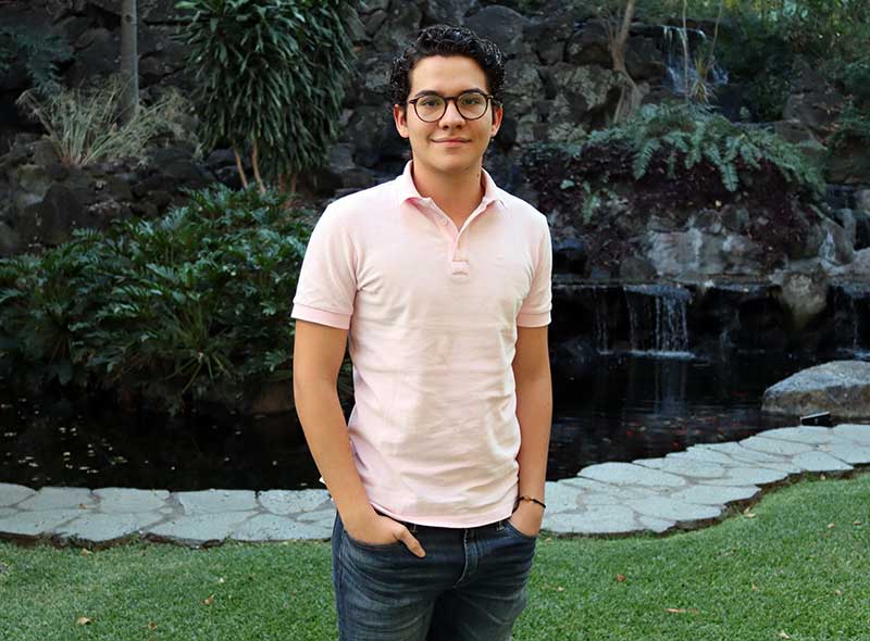 Luciano Reyes, alumno PrepaTec Cuernavaca, es uno de los ganadores a nivel mundial de la beca Rise