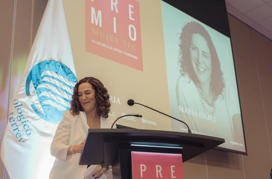 Marisa Lazo ganadora del Premio Mujer Tec 2020 por su trayectoria