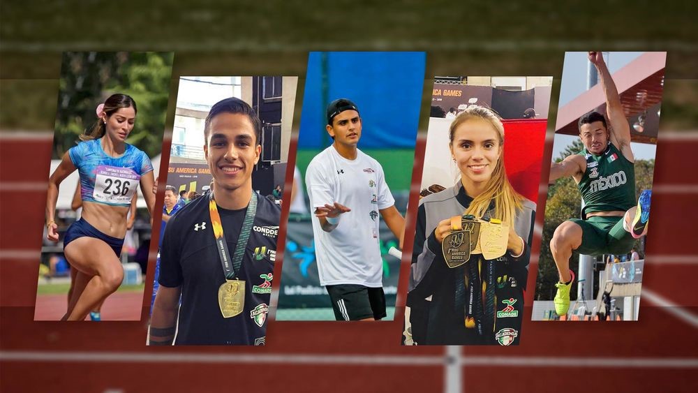 Varios de los medallistas del Tec de Monterrey en los Juegos Panamericanos Universitarios de Brasil.