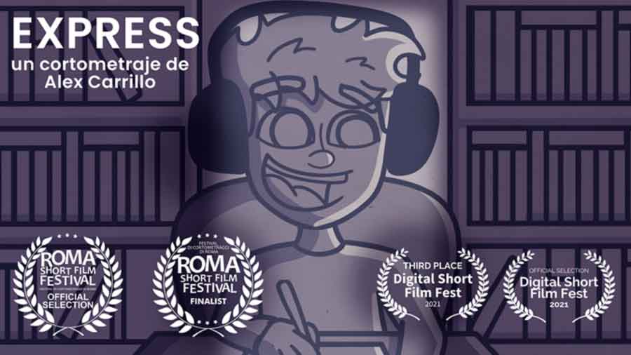 El cortometraje Express de Alex Carrillo llegó a Roma