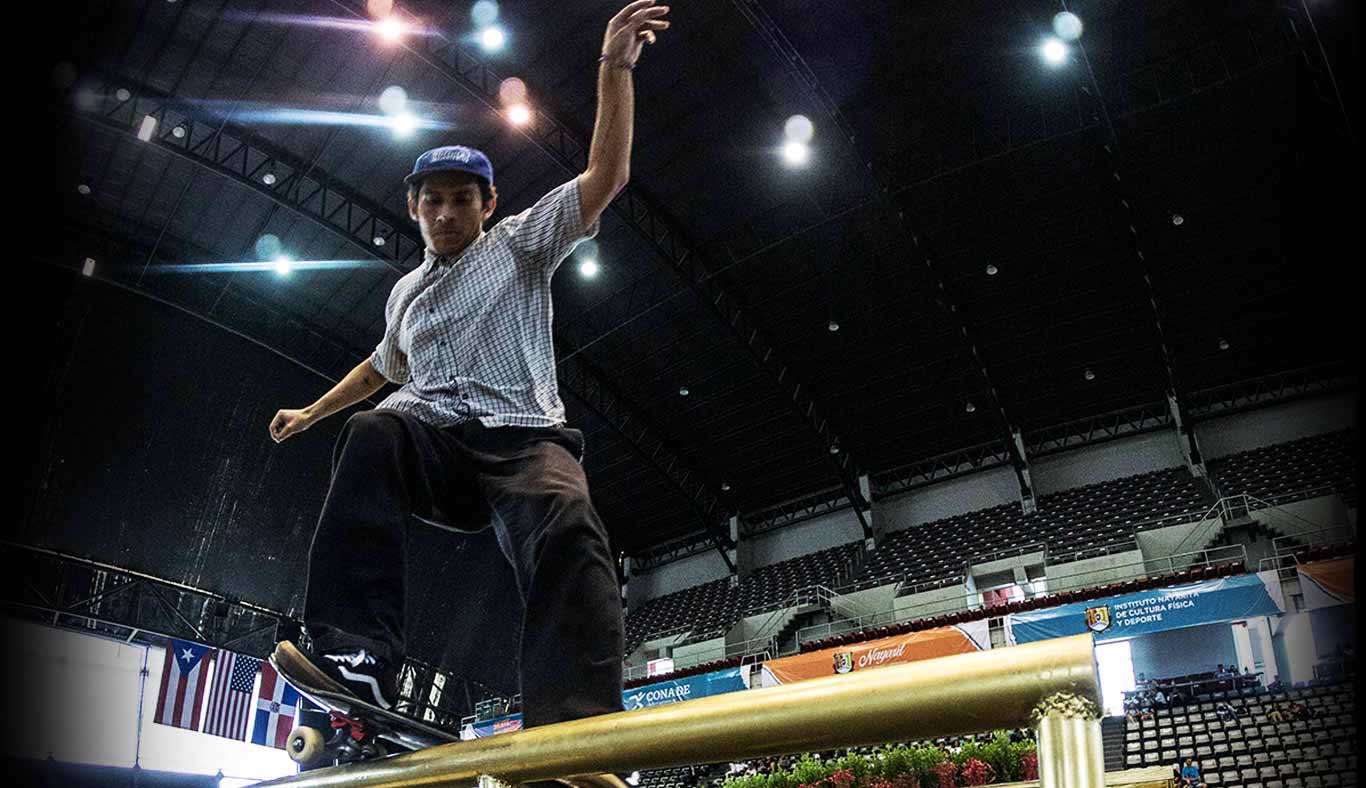 Skater mexicano en acción | Cortesía: Carlos Padilla