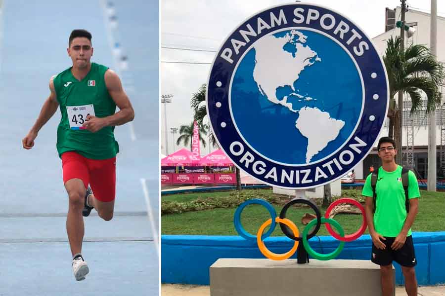 En 2021, el atleta sonorense participó en los Juegos Panamericanos Junior Cali - Valle, en Colombia.