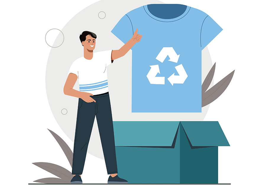 La moda rápida tiene como consecuencia grandes cantidades de emisiones de dióxido de carbono Ilustración: Shutterstock