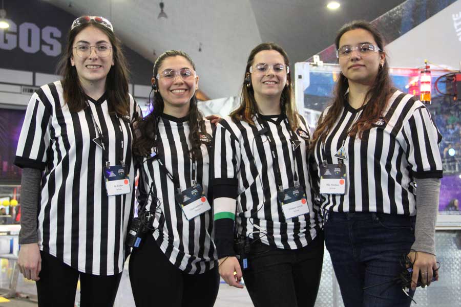 Las referees son egresadas de PrepaTec y como estudiantes participaron en FIRST.