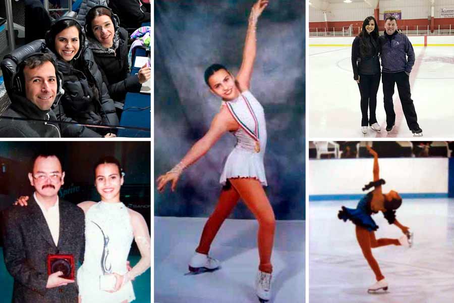 Nancy tiene una carrera de 17 años en el patinaje artístico en la que ha sido patinadora, jueza, consultora y entrenadora.