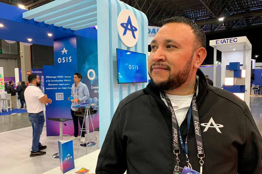 Adán Hernández, encargado de desarrollo de la empresa Osis,