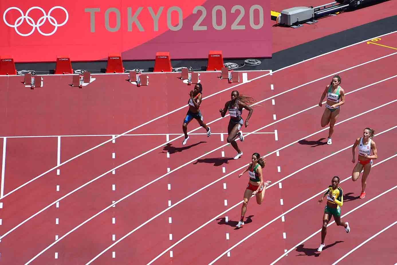 Paola Morán atleta destacada de Borregos Tec logró su pase a semifinales de 400 metros planos en Tokio 2020.