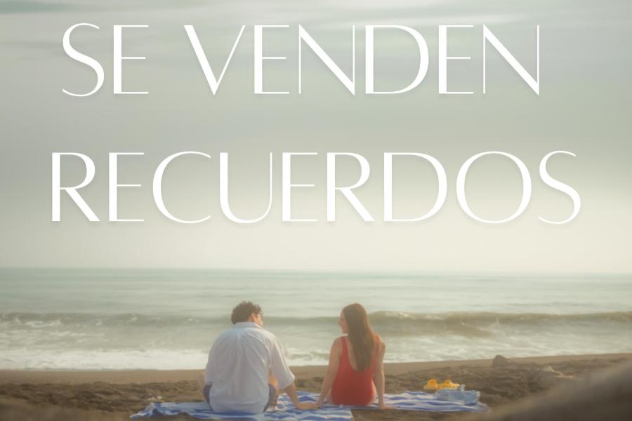 Pareja frente al mar, poster del corto Se venden recuerdo