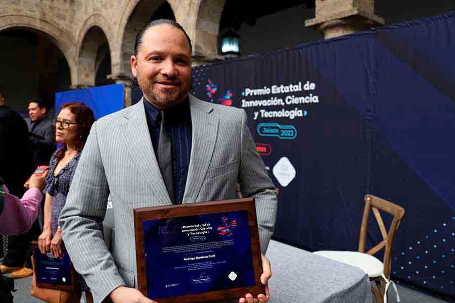 Premio Innovación, Ciencia y Tecnología Jalisco 2023 ganado por profesores del Tec Guadalajara. 
