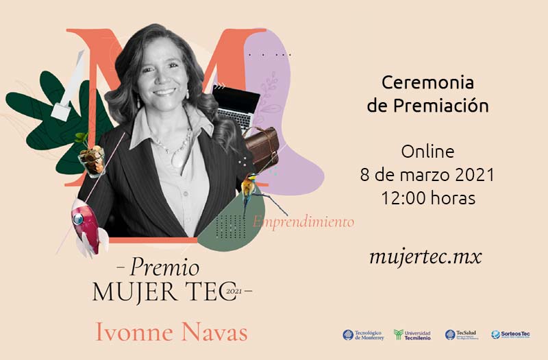 Ivonne Navas Premio Mujer Tec