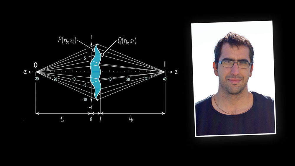 Rafael González Acuña con la solución al problema de la aberración esférica en lentes