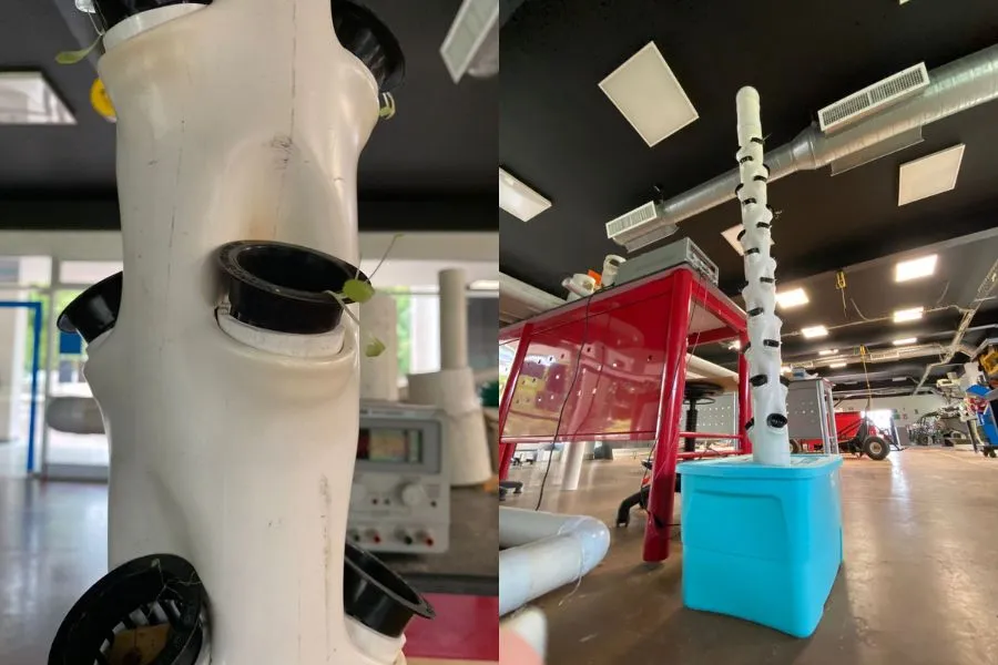 El proyecto controlado de Farm in a Box.