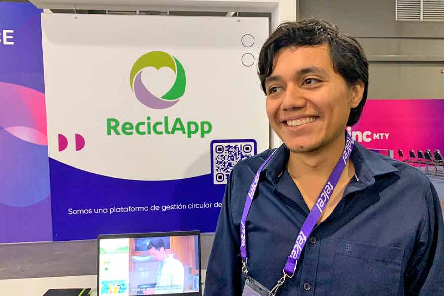 Gerardo Jiménez, CEO de ReciclApp,
