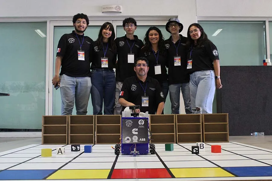 El equipo de campus San Luis Potosí. FOTO: Escuela de Ingeniería y Ciencias