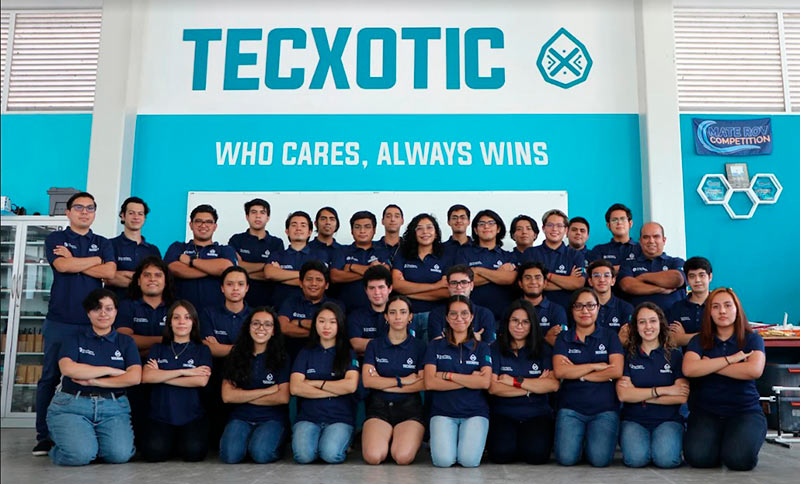 TecXotic el equipo del Tec campus Cuernavaca que ha participado por siete años en el MATE ROV Competition