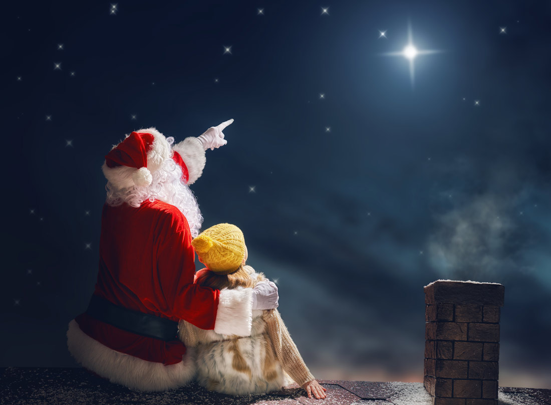 Santa Claus y la Estrella de Belén son símbolos de la Navidad con orígenes distintos.