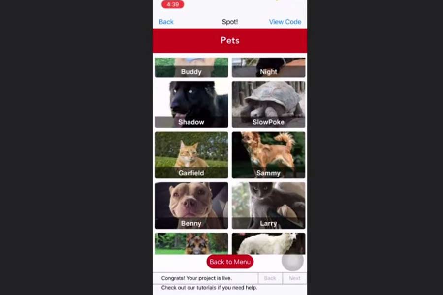Una de las propuestas de PrepAppsTec fue la app Spot!, para encontrar mascotas extraviadas