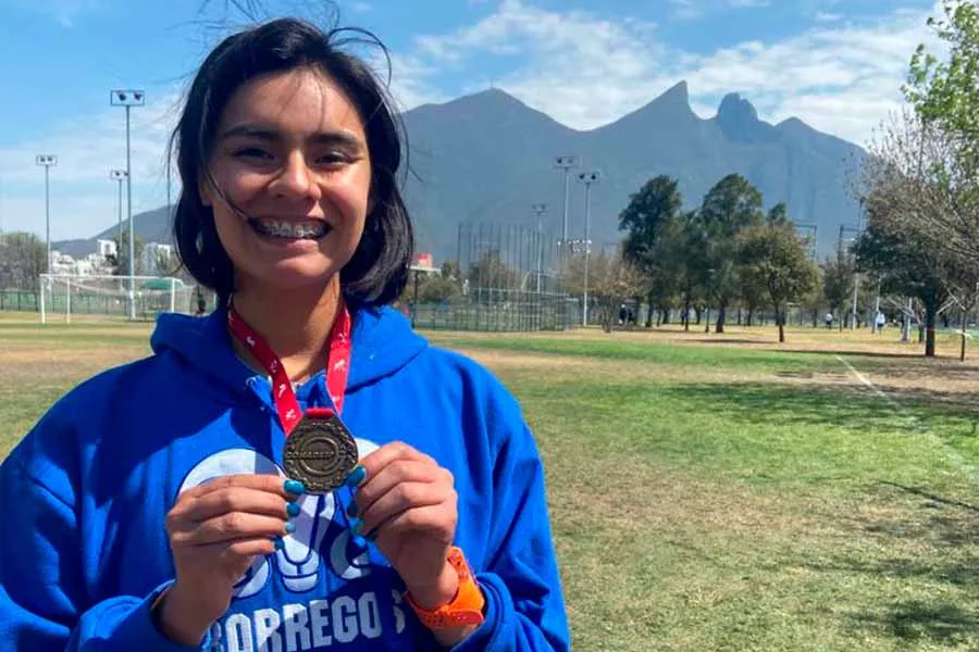 Estefanía Sánchez, atleta Tec CEM, marchista