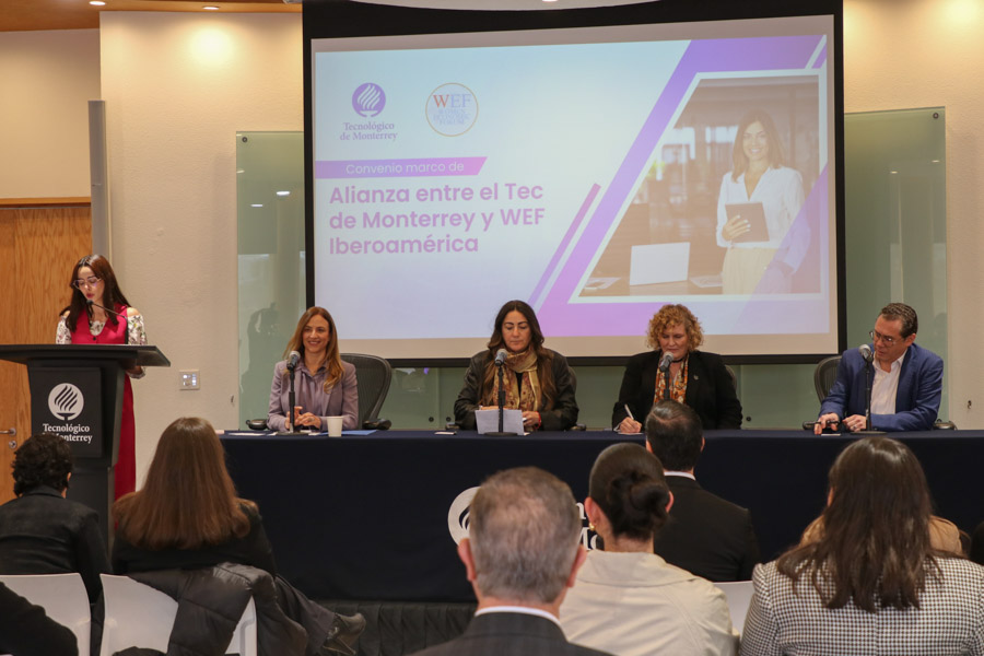 Tec de Monterrey se alía con WEF Iberoamérica