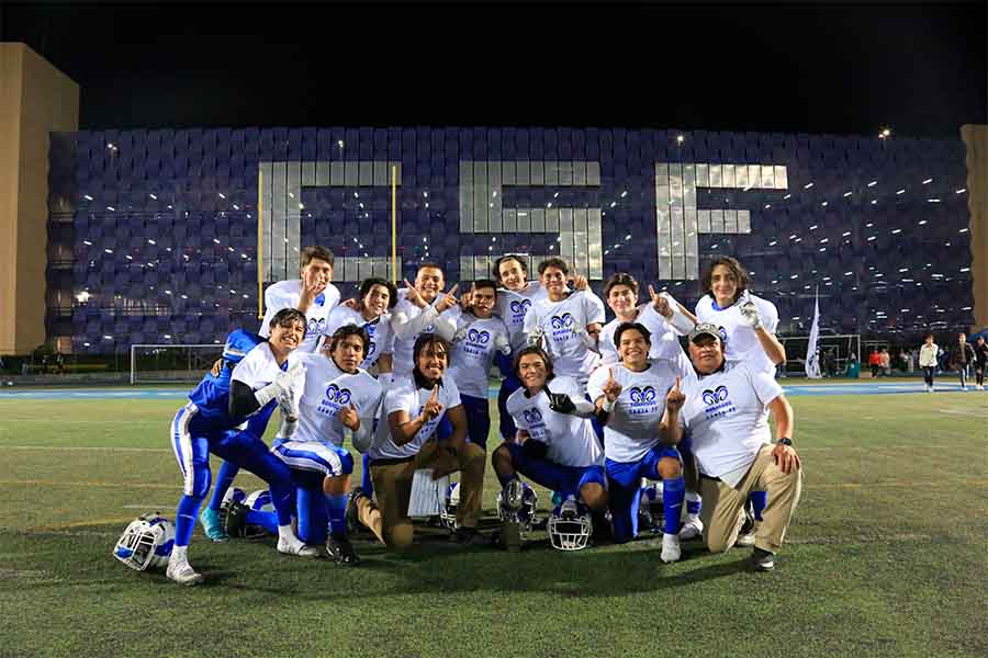 Selección juvenil de fútbol Tec Santa Fe campeones de la ONEFA