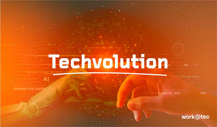 Techvolution es una serie de iniciativas que promueven la digitalización y automatización de servicios en el Tec.