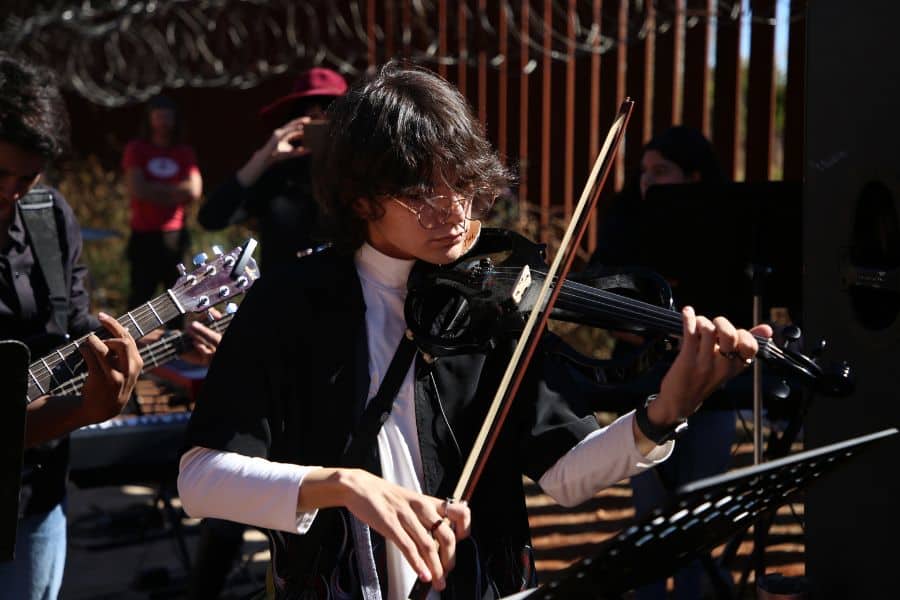 Violinista de Tec campus Sonora Norte