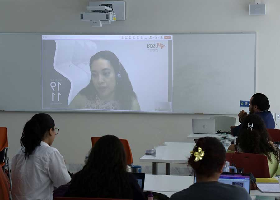 USCRI campaña realizada por estudiantes del Tec Guadalajara, para sensibilización sobre el tema de refugiados.