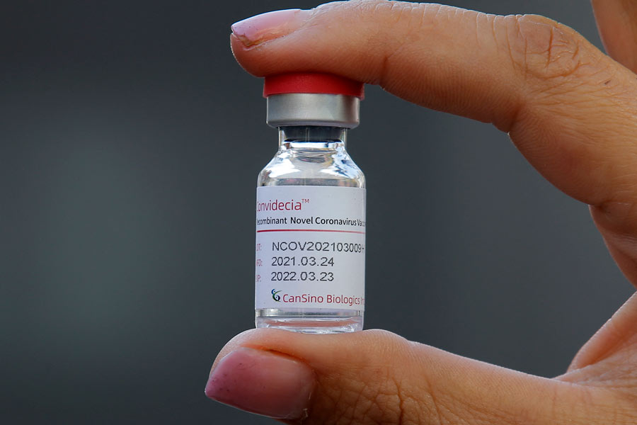 La vacuna de origen chino, CanSino, es una de las que se aplican en México.