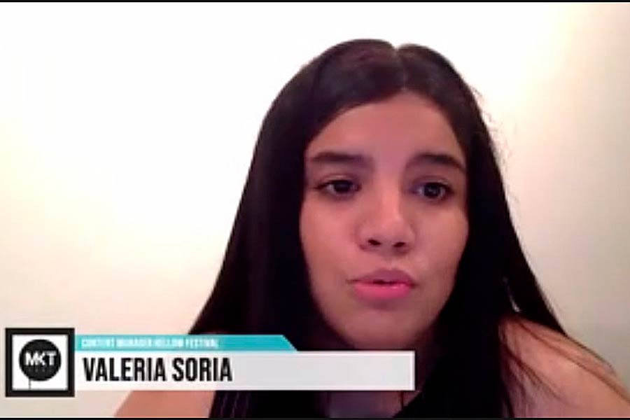 Valeria Soria, Marketing Hellow Festival
