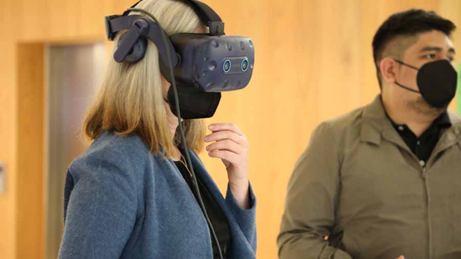 Virtual Reality projects, classes with hologram teachers, urban development initiatives such as Distrito Tec and spaces such as the newly opened Wellness Center were part of the Canadian delegation's visit