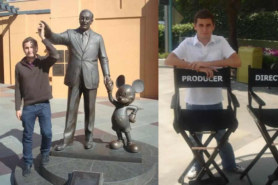 Luego de su graduación del Tec, Juan Pablo visitó Disney en un viaje que adelantaba su destino en un futuro.