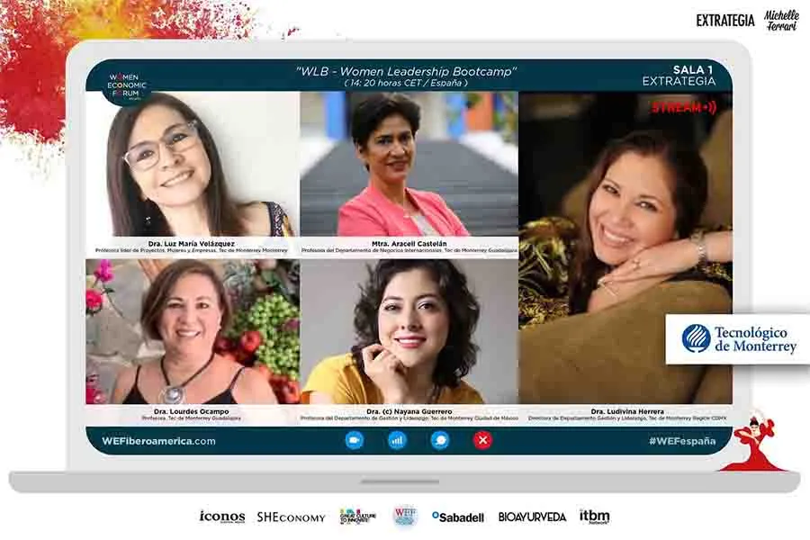 Profesoras Tec presentes en el Women Economic Forum Iberoamérica 