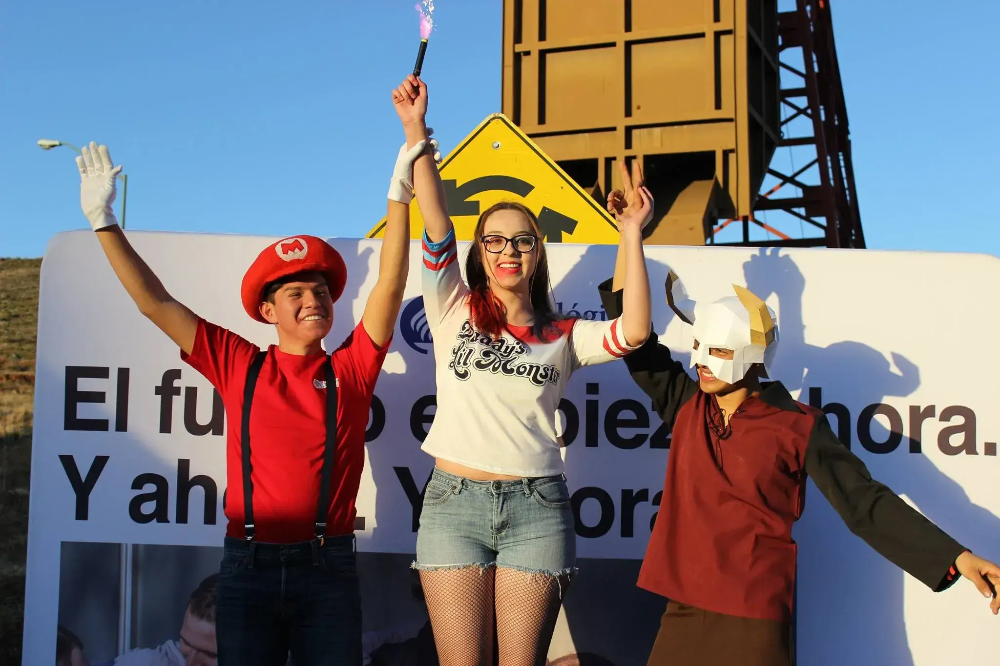 Los ganadores. 