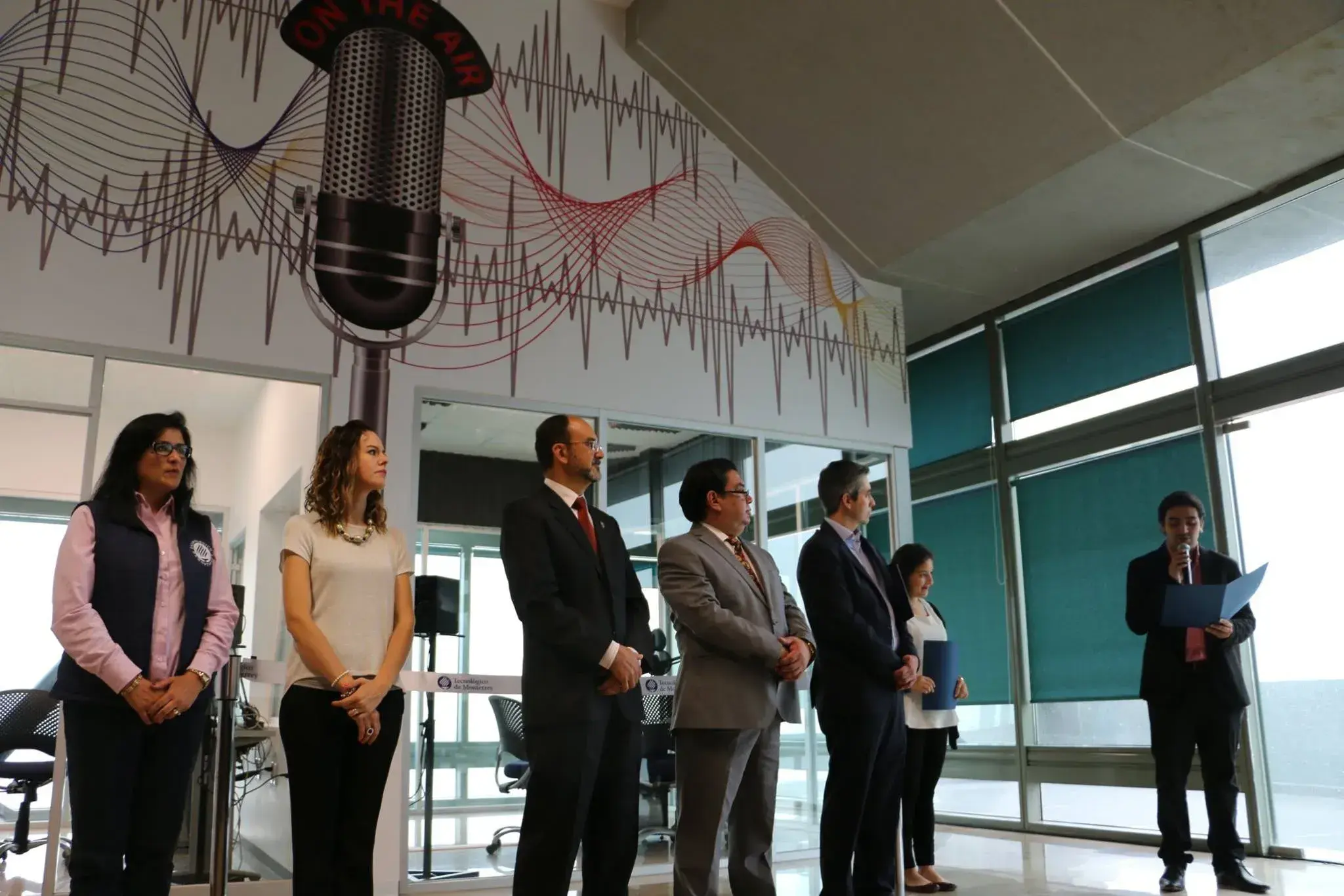 Inauguración de Centro de Medios