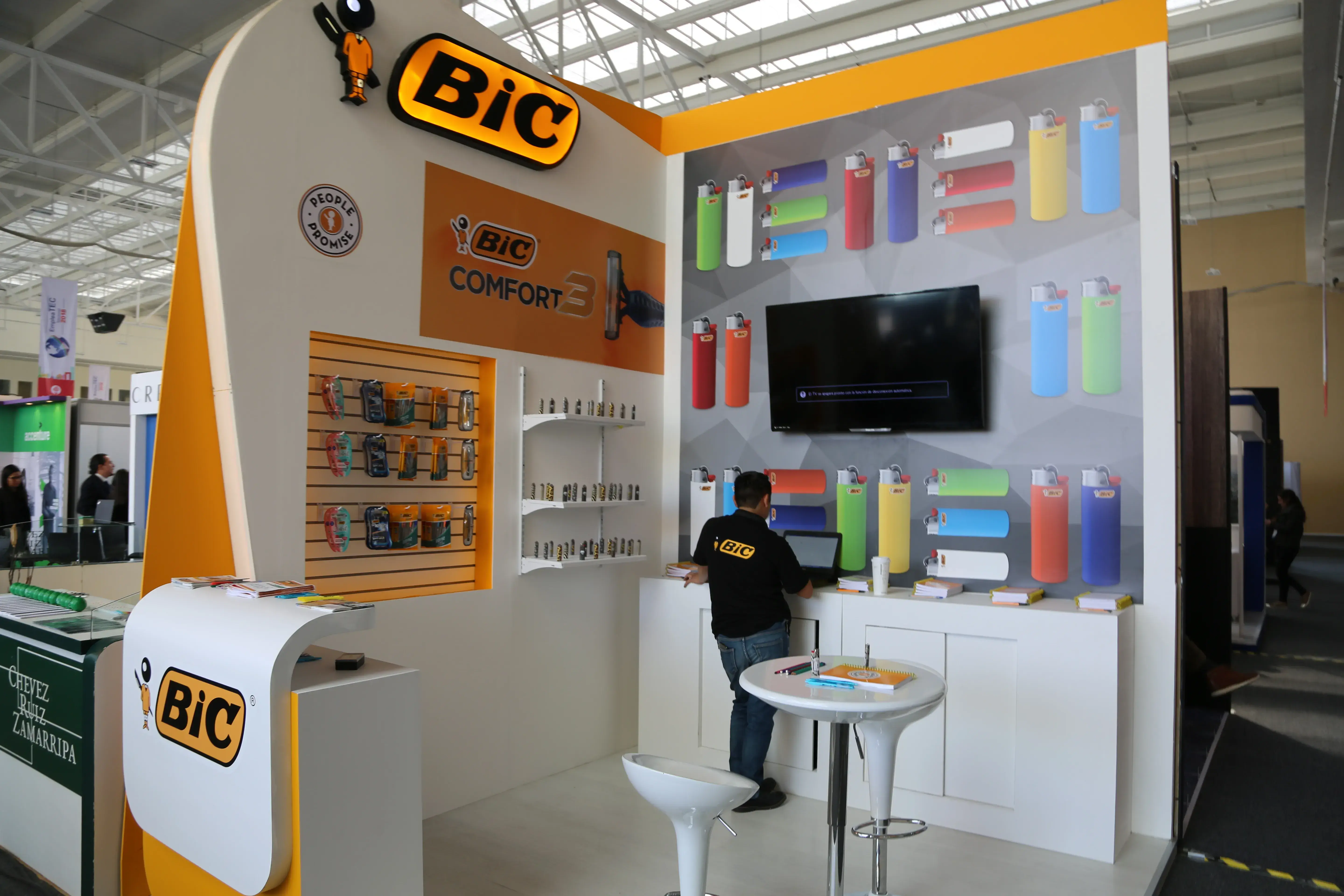 Stand de BIC.
