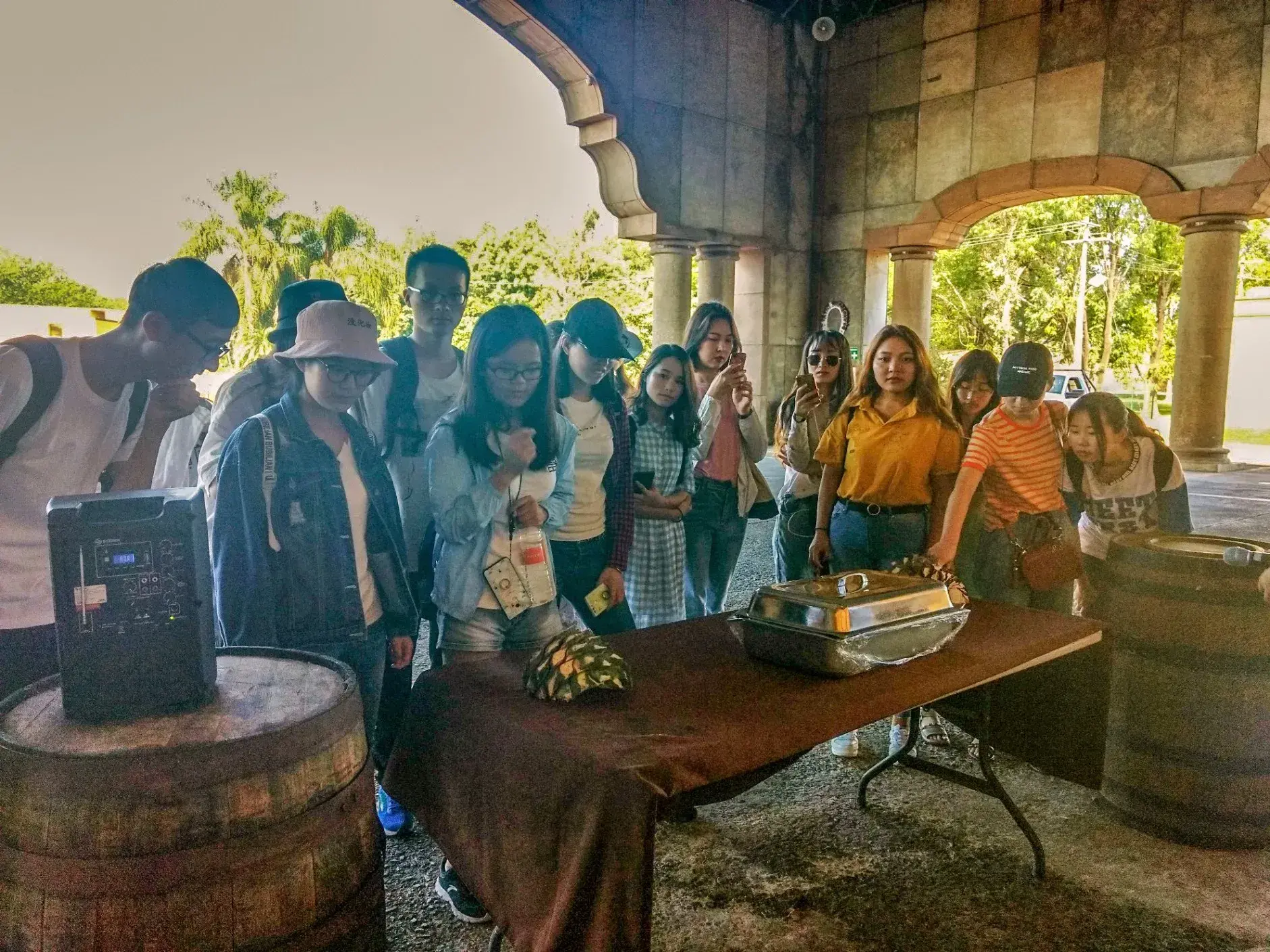 Fotogalería visita Universidad de Fudán