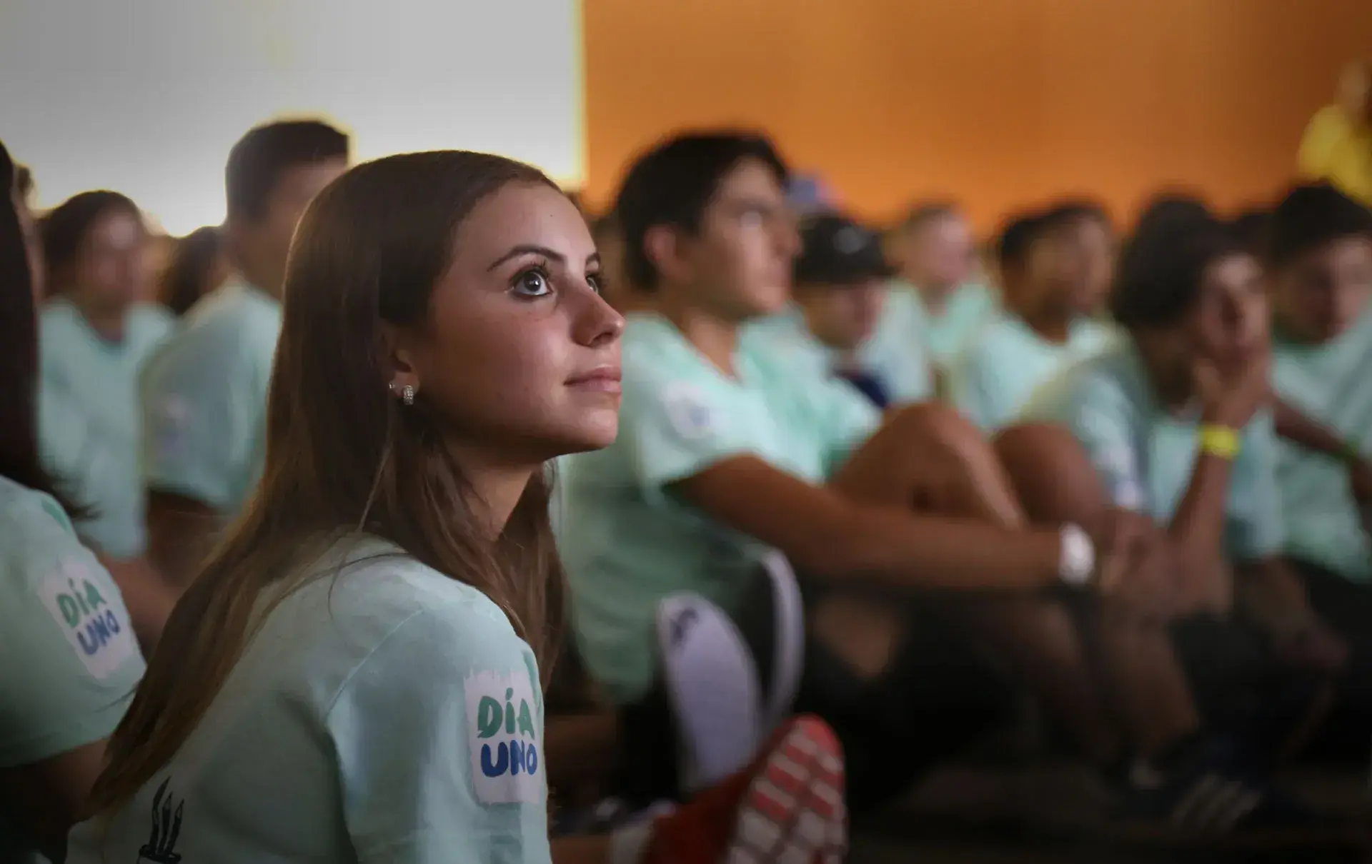 Alumnos viviendo día uno