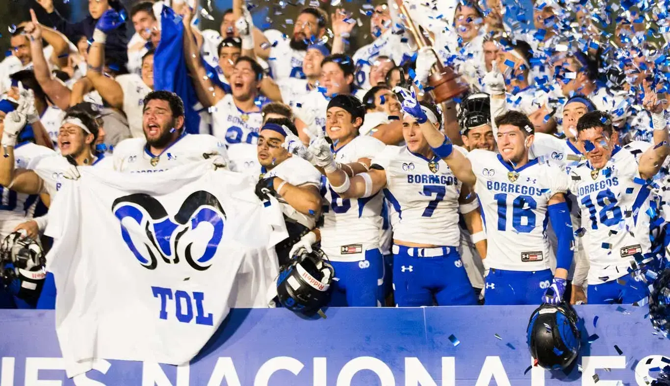 Los equipos del Tec de Monterrey, Borregos Monterrey y Borregos Toluca, se enfrentaron en la final CONADEIP