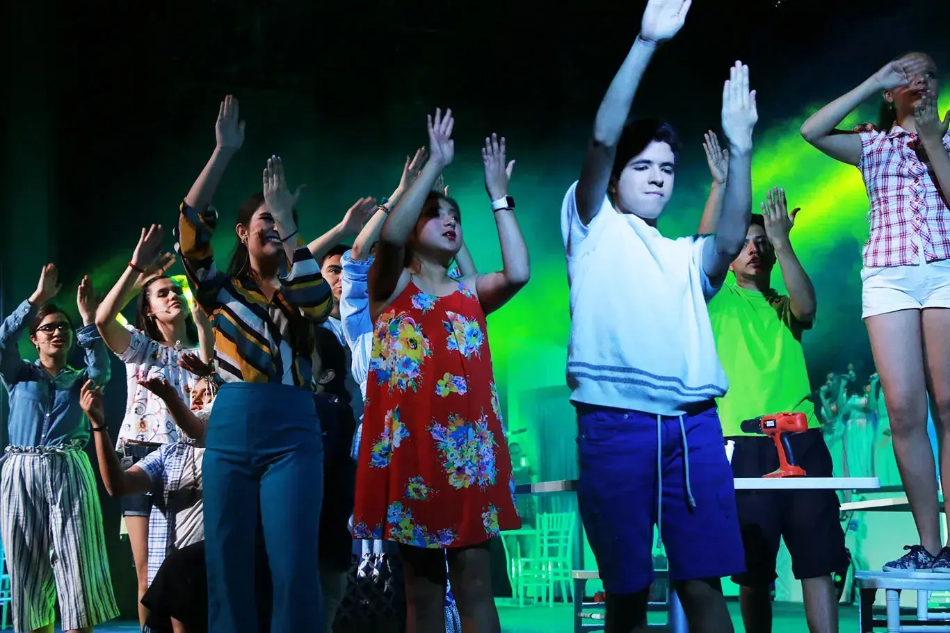 Ensamble Mamma Mia! 2019