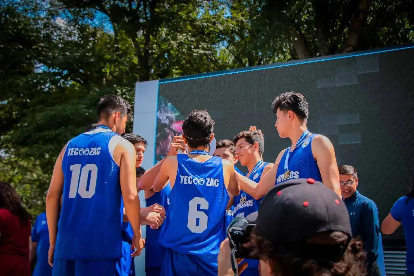 Borregos Zacatecas campeonas de basquetbol baloncesto