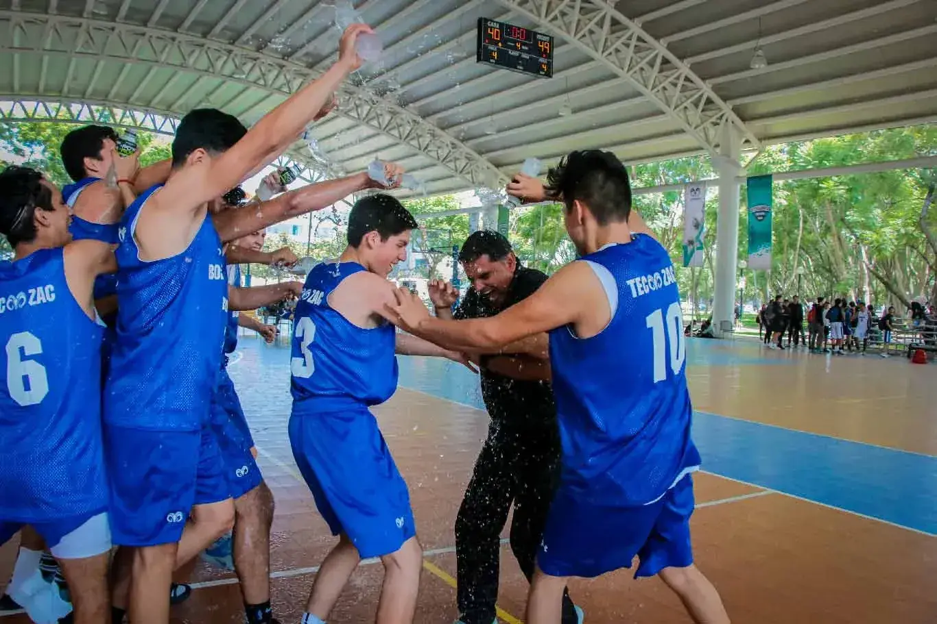 Borregos Zacatecas campeonas de basquetbol baloncesto
