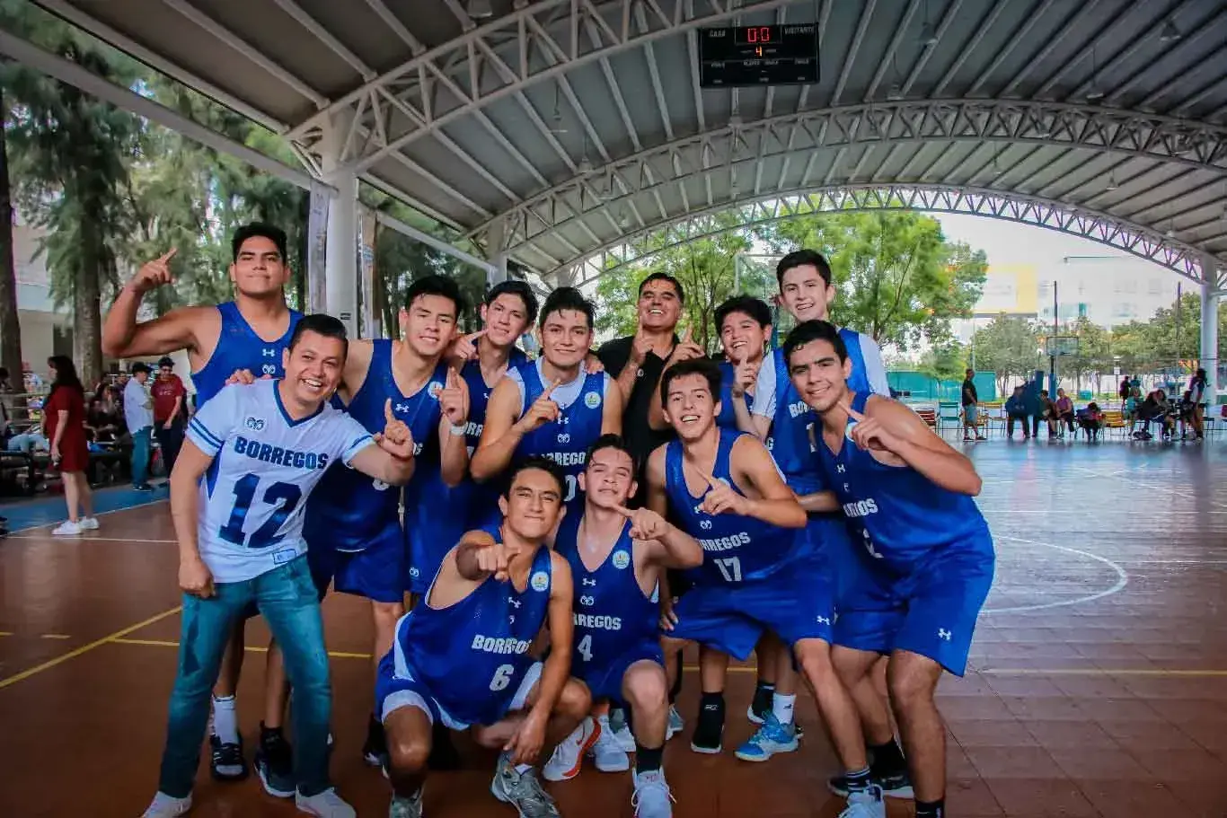 Borregos Zacatecas campeonas de basquetbol baloncesto