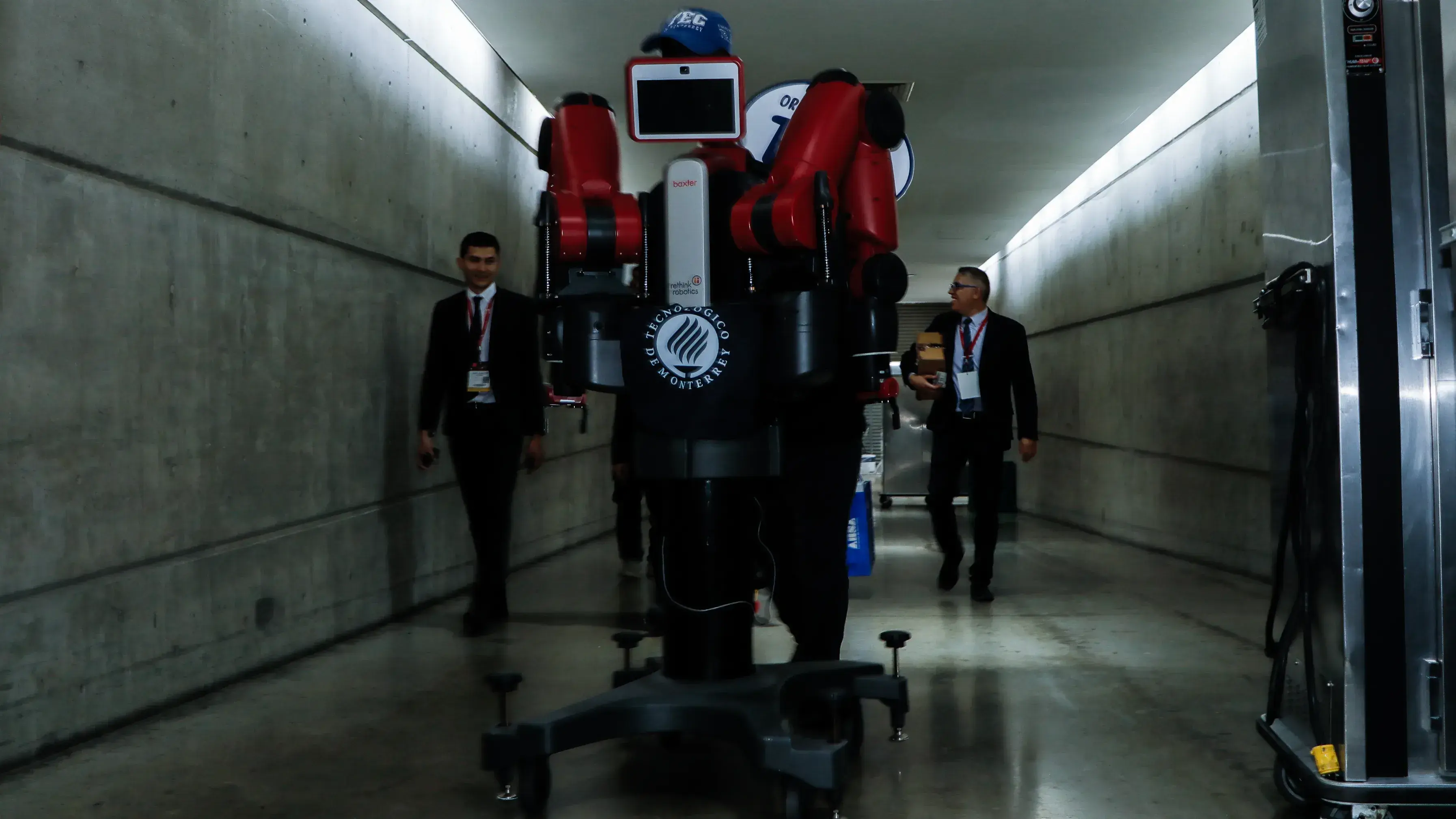 Baxter en camino con el gobernador 