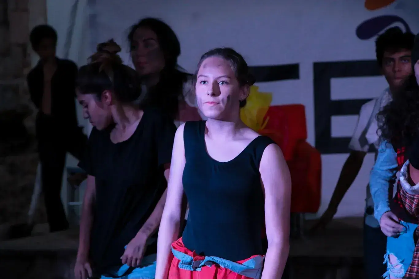 Canto, danza, música en el festival de arte del tec de monterrey en Zacatecas