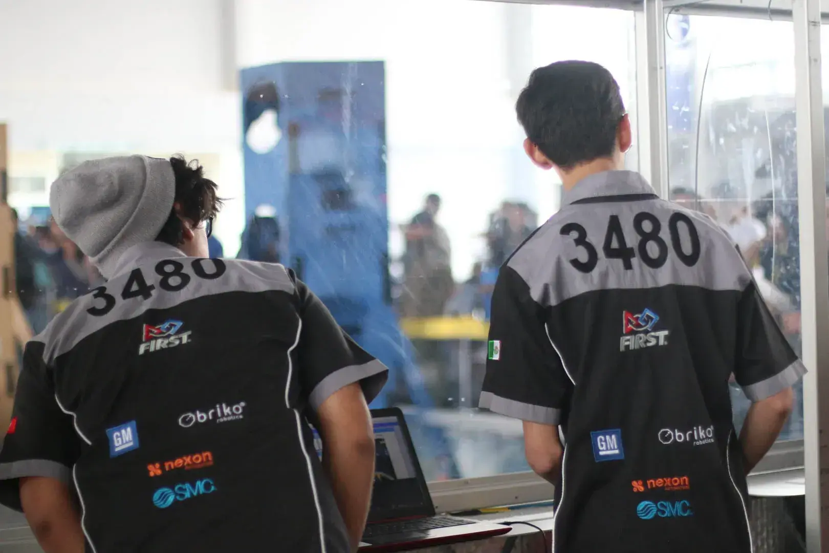 Driveteam del equipo 3480 de PrepaTec, Abtomat.